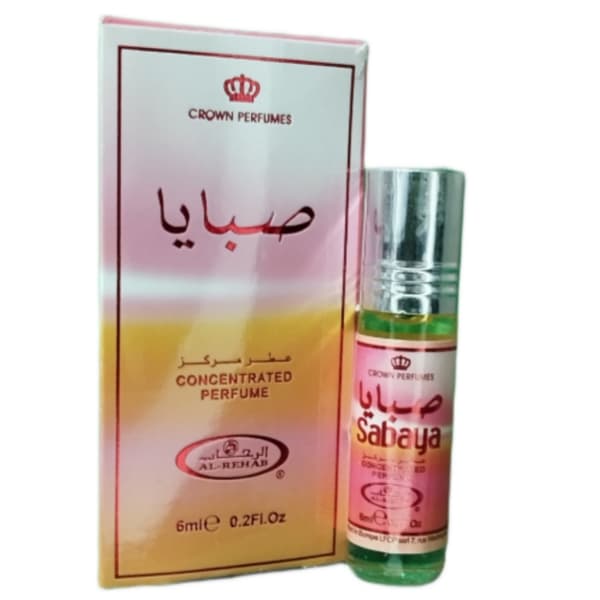 عطر عربی صبایا الرحاب اصلی حجم 6 میل