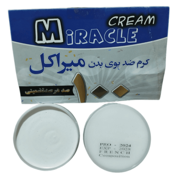 کرم ضد عرق و ضد بوی بدن میراکل ( کرم زیر بغل میراکل) MIracle حجم 30 میل اصلی
