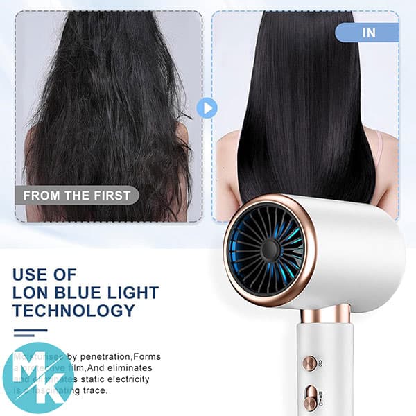سشوار یونی 2400W برند CUBTEM مدل STL-8878pro — تصویر ۵