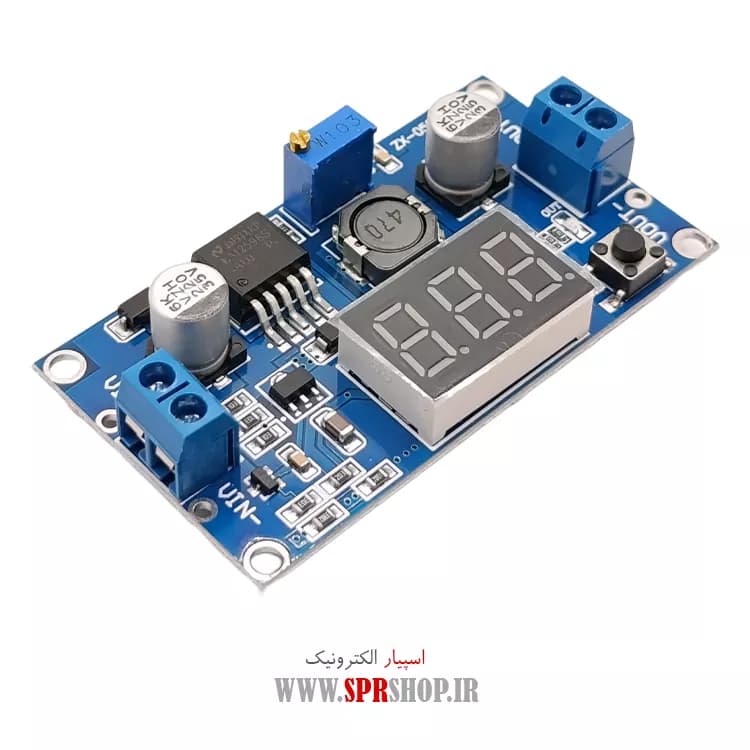 BOARD MODULE LM2596 ADJ DC-DC 5V 3A + SEGMENT