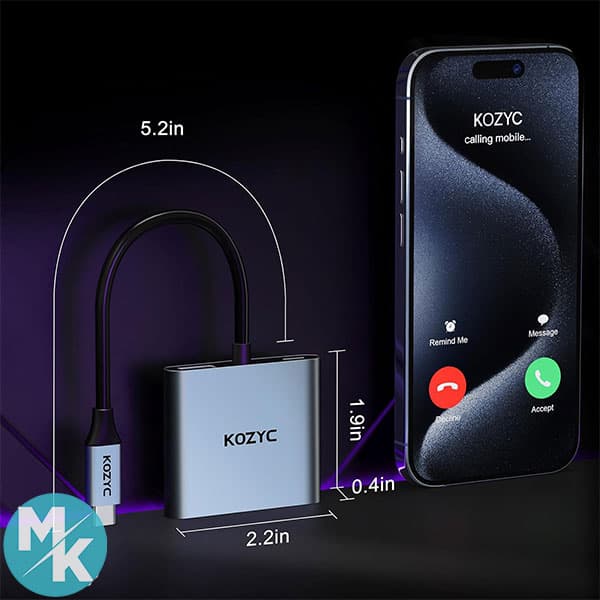 هاب 4 پورت برند KOZYC مدل K1AD14UH — تصویر ۵