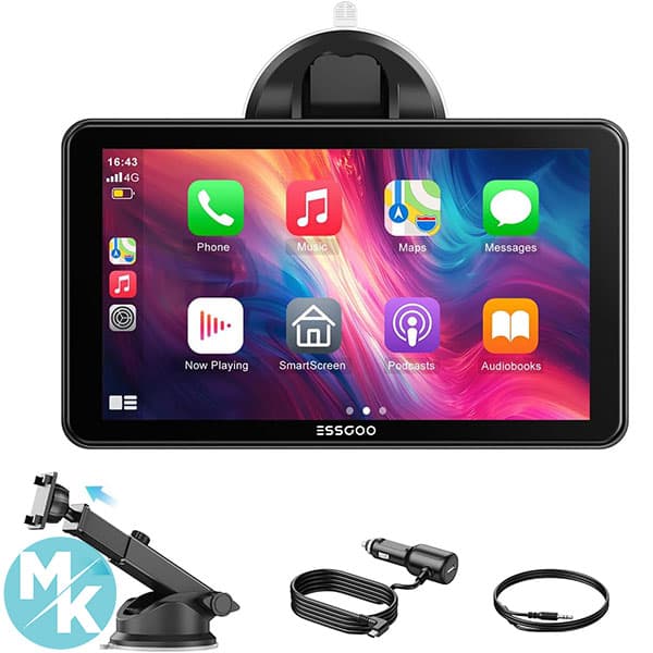 مانیتور خودرو 7 اینچی برند Essgoo مدل F133
