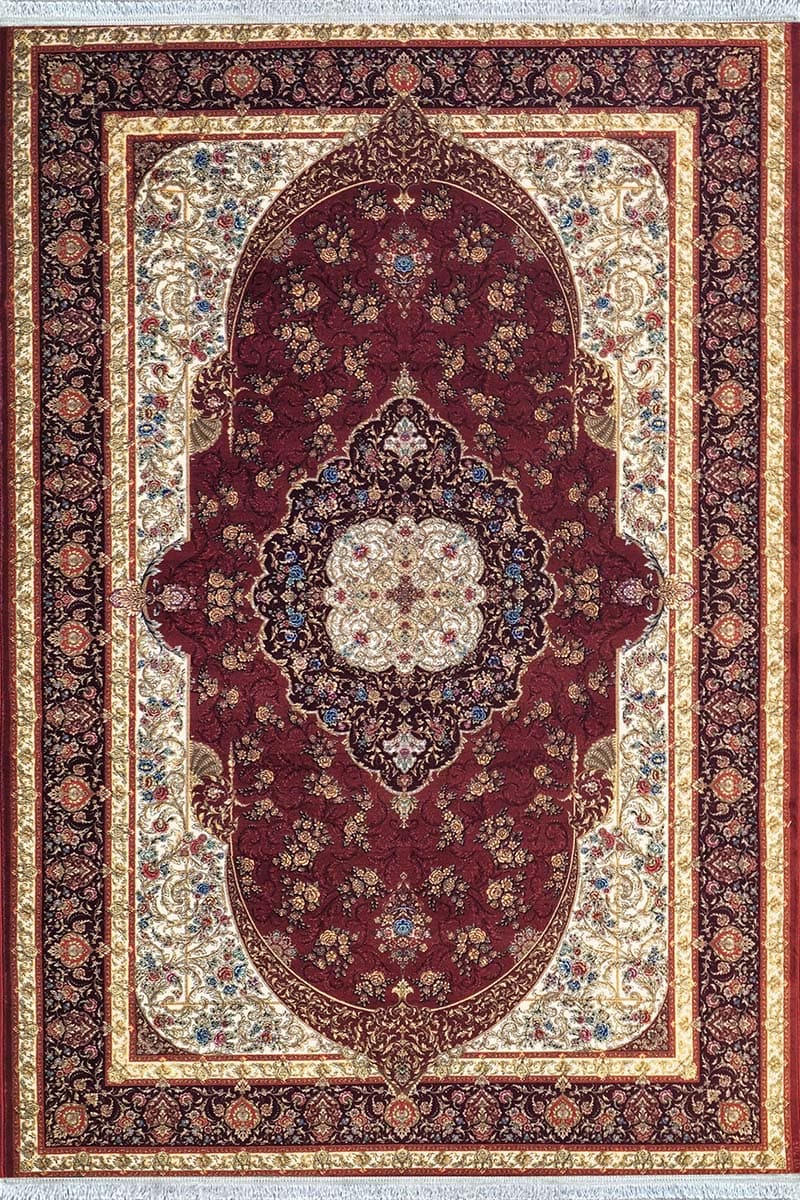 فرش ماشینی مدرن سیزان کاشان – کد تینتا C 01703