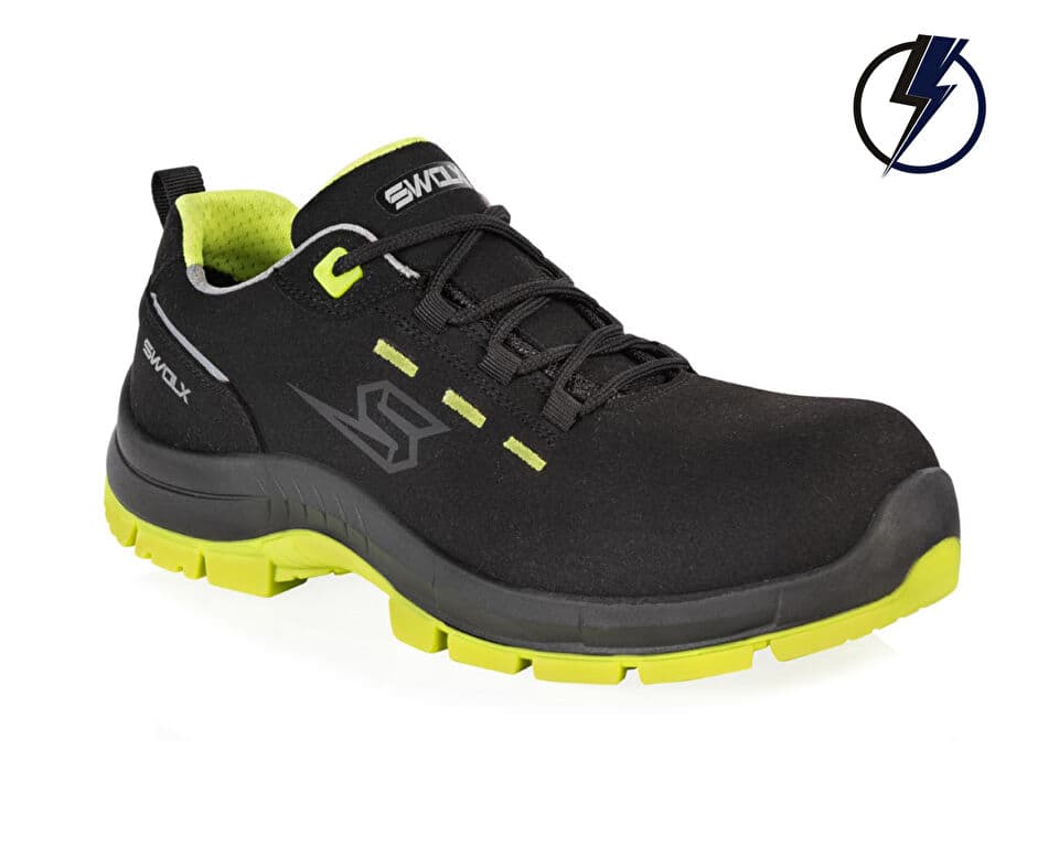 Swolx Elektirikci Suet Microfiber-S3 Safety Shoes