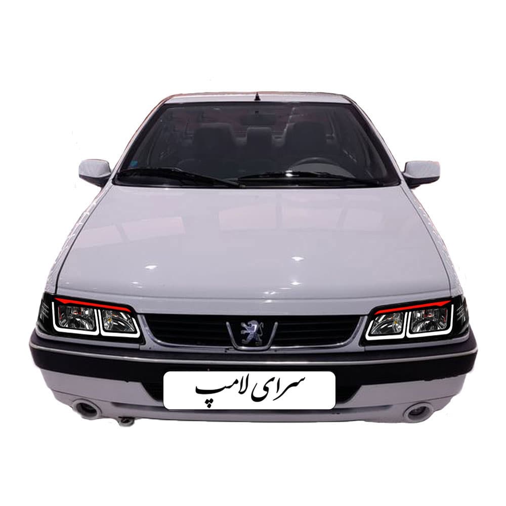 چراغ جلو اسپرت پژو 405 طرح کوروت — تصویر ۶