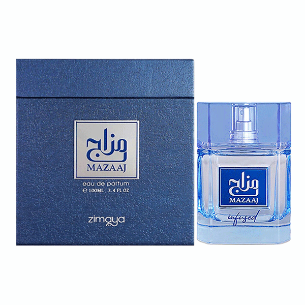 ادکلن زیمایا مدل مزاج اینفوزد مشابه رایحه لویی ویتون ایمجینیشن ( سرمه ای )