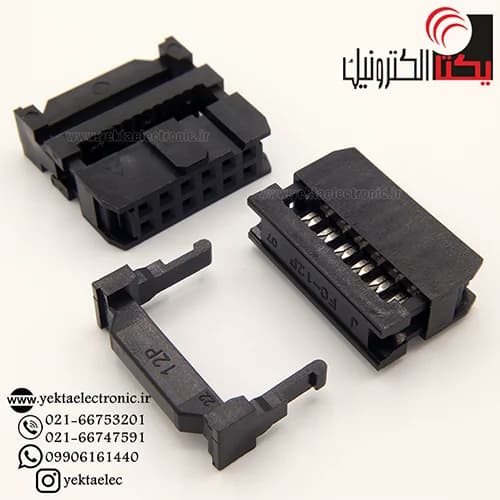 آی دی سی12 پین مادگی IDC12 (2*6 پین) 2.54 میلی متر — تصویر ۲
