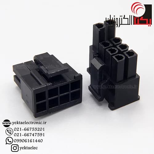 کانکتور 6 پین +2 بین راهی ATX مادگی (3*2) — تصویر ۲