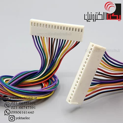 کانکتور مخابراتی 18 پین مادگی سیم دار — تصویر ۲