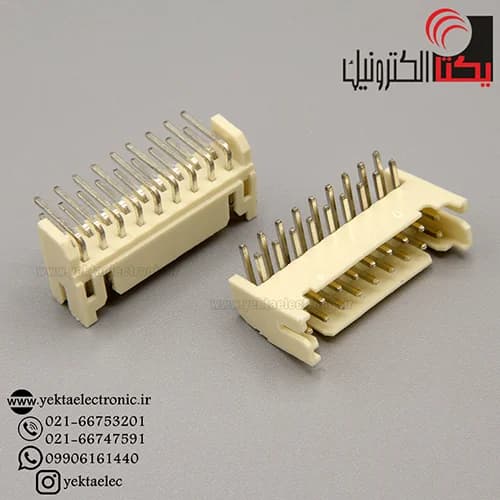 کانکتور مینیاتوری 18 پین نری رایت دو ردیفه 9*2 (PHD)