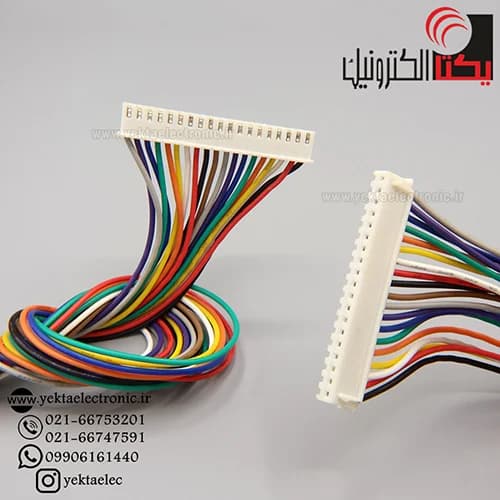 کانکتور XH مادگی 19 پین سیم دار ( دزدگیری ) — تصویر ۲