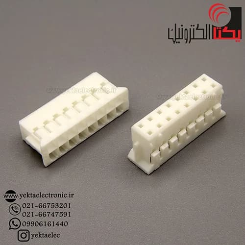 کانکتور مینیاتوری 16 پین مادگی دوردیفه 8*2 (PHD)