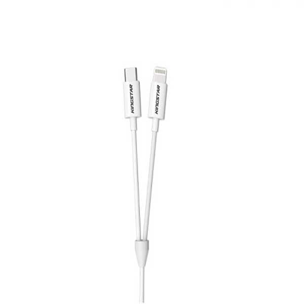 کابل تبدیل AUX به لایتنینگ/USB-C کینگ استار مدل KAC75 — تصویر ۳