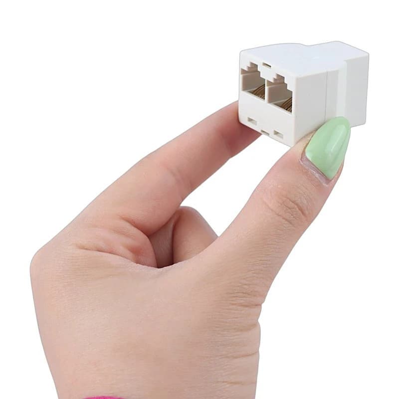 تبدیل 1 به 2 شبکه rj45 (برل 2 پورت شبکه) لمونتک — تصویر ۱۰