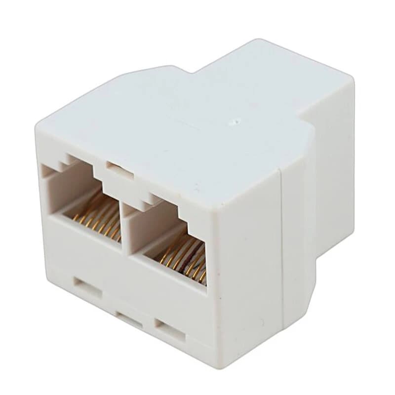 تبدیل 1 به 2 شبکه rj45 (برل 2 پورت شبکه) لمونتک — تصویر ۵