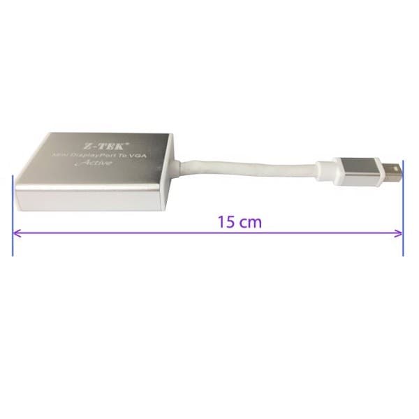 تبدیل mini displayport به vga اکتیو (Z-TEK آلمان) — تصویر ۸