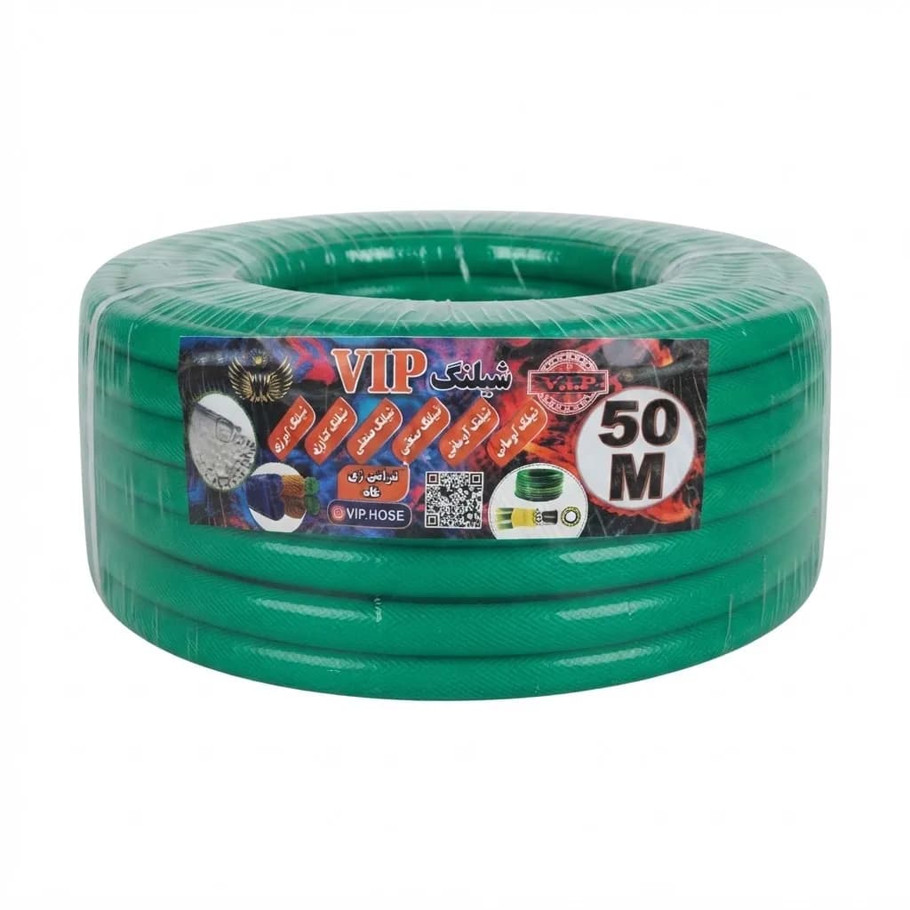 شلنگ 2 لایه pvc سایز 1/2 50 متری