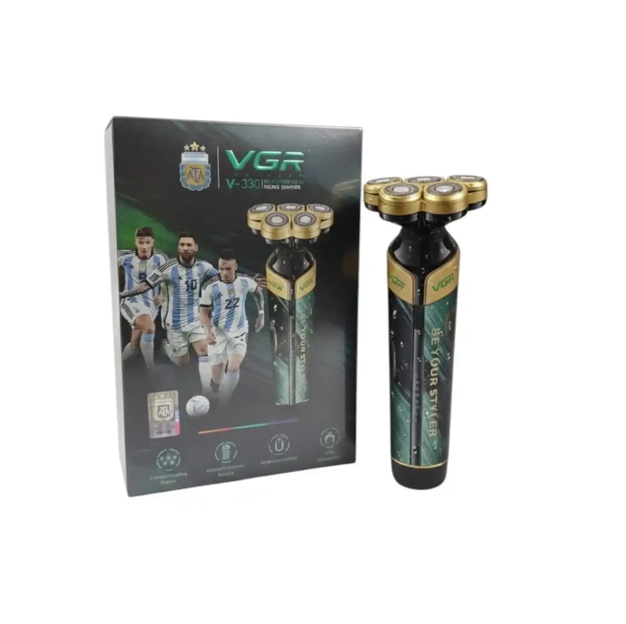 ماشین اصلاح پنج تیغ وی جی آر VGR V-330 — تصویر ۱۲