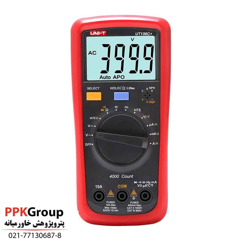 مولتی متر یونی تی مدل UT136C plus