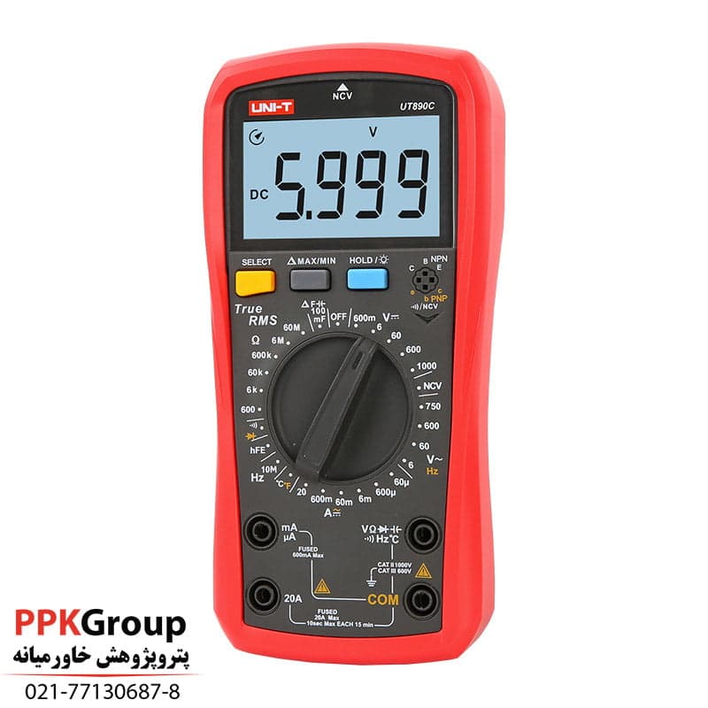 مولتی متر یونیتی مدل UT890C