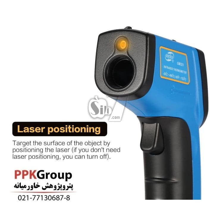 ترمومتر لیزری بنتک مدل GM321 — تصویر ۶