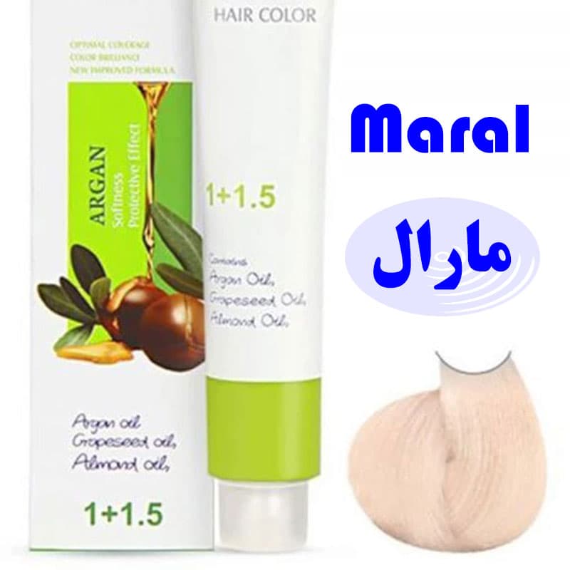رنگ مو مارال شماره 12 رنگ بلوند پلاتینه خیلی خیلی روشن