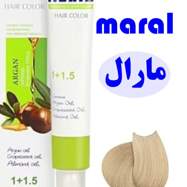 رنگ مو مارال شماره 12/51 رنگ بلوند طلایی خیلی خیلی روشن — تصویر ۳