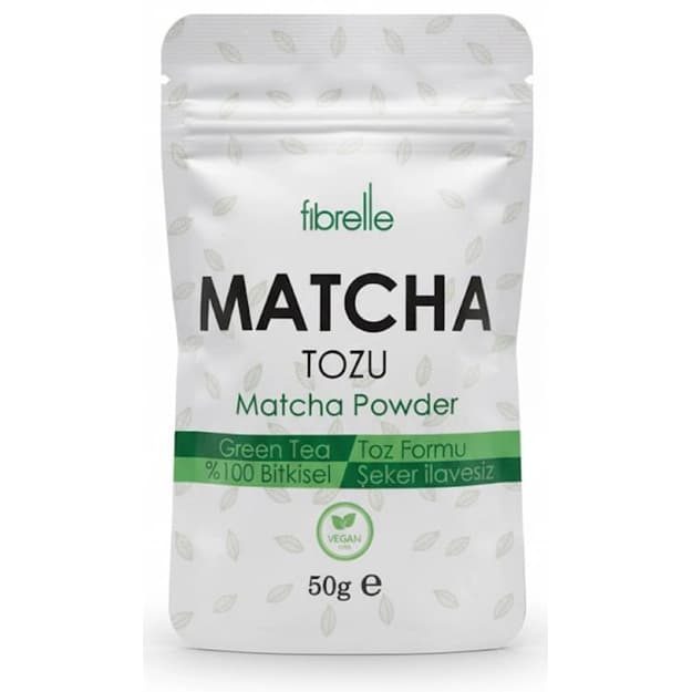 پودر چای ماچا فیبرله 50 گرمی Fibrelle Matcha Powder