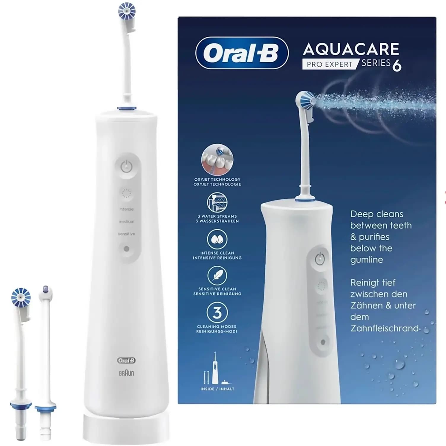 واترفلاسر واتر جت اورال-بی آکواکر ۶ پرو اکسپرت Oral-B AquaCare 6 Pro-Expert
