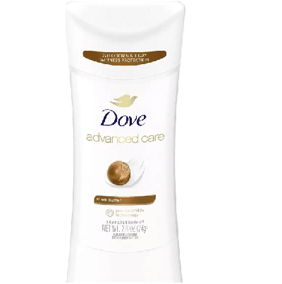 مام صابونی ضد تعریق ادونسد کر 72 ساعته 74 گرمی Dove Advanced Care Shea Butter Antiperspirant Deodorant — تصویر ۳
