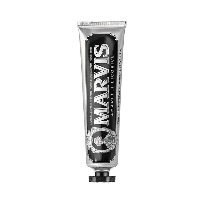 خمیر دندان مارویس ایتالیایی با طعم شیرین بیان و نعناع ضد پوسیدگی 85 میل Marvis Amarelli Licorice Toothpaste — تصویر ۷