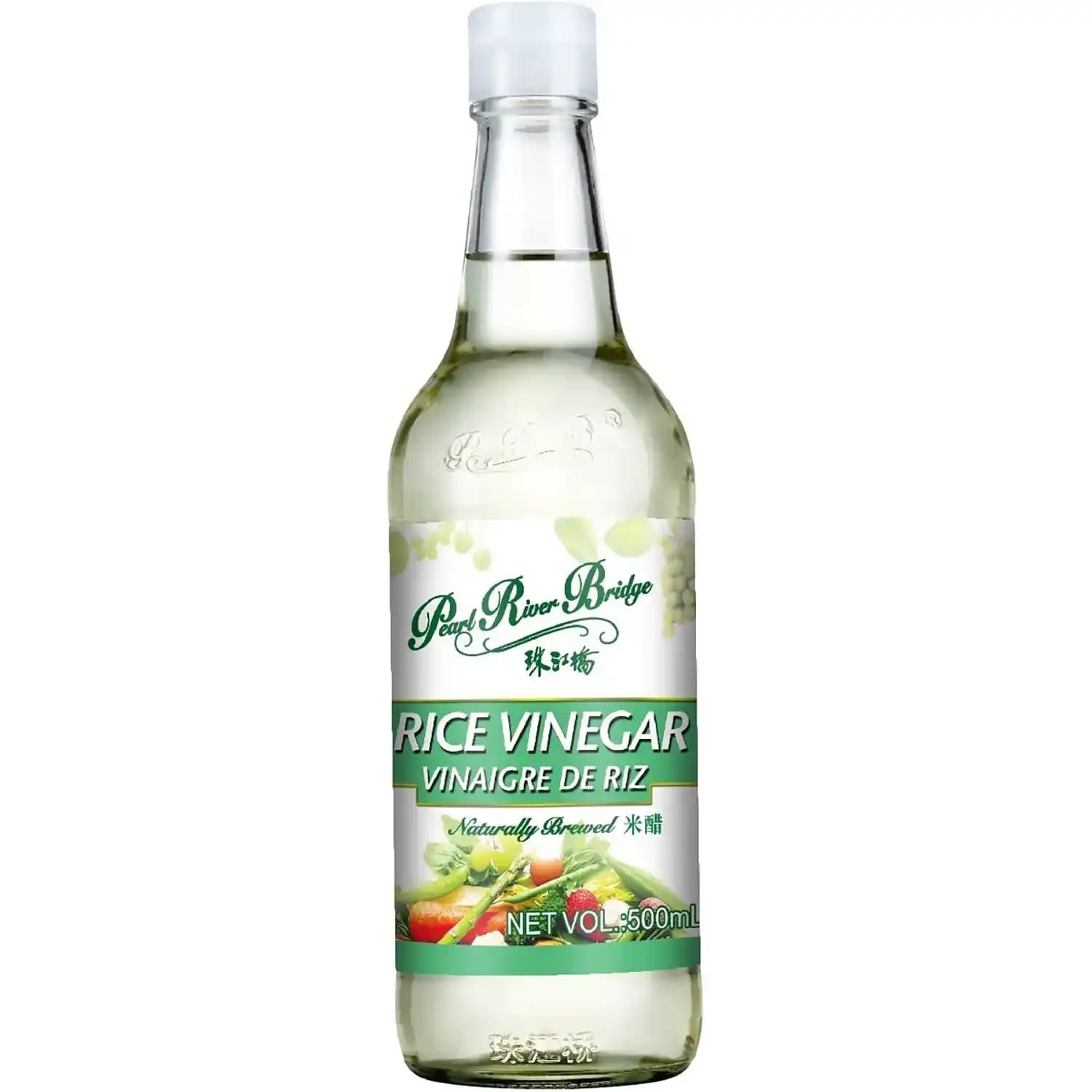 سرکه برنج پرل ریور بریج با تخمیر طبیعی 500 میل Pearl River Bridge Rice Vinegar — تصویر ۴