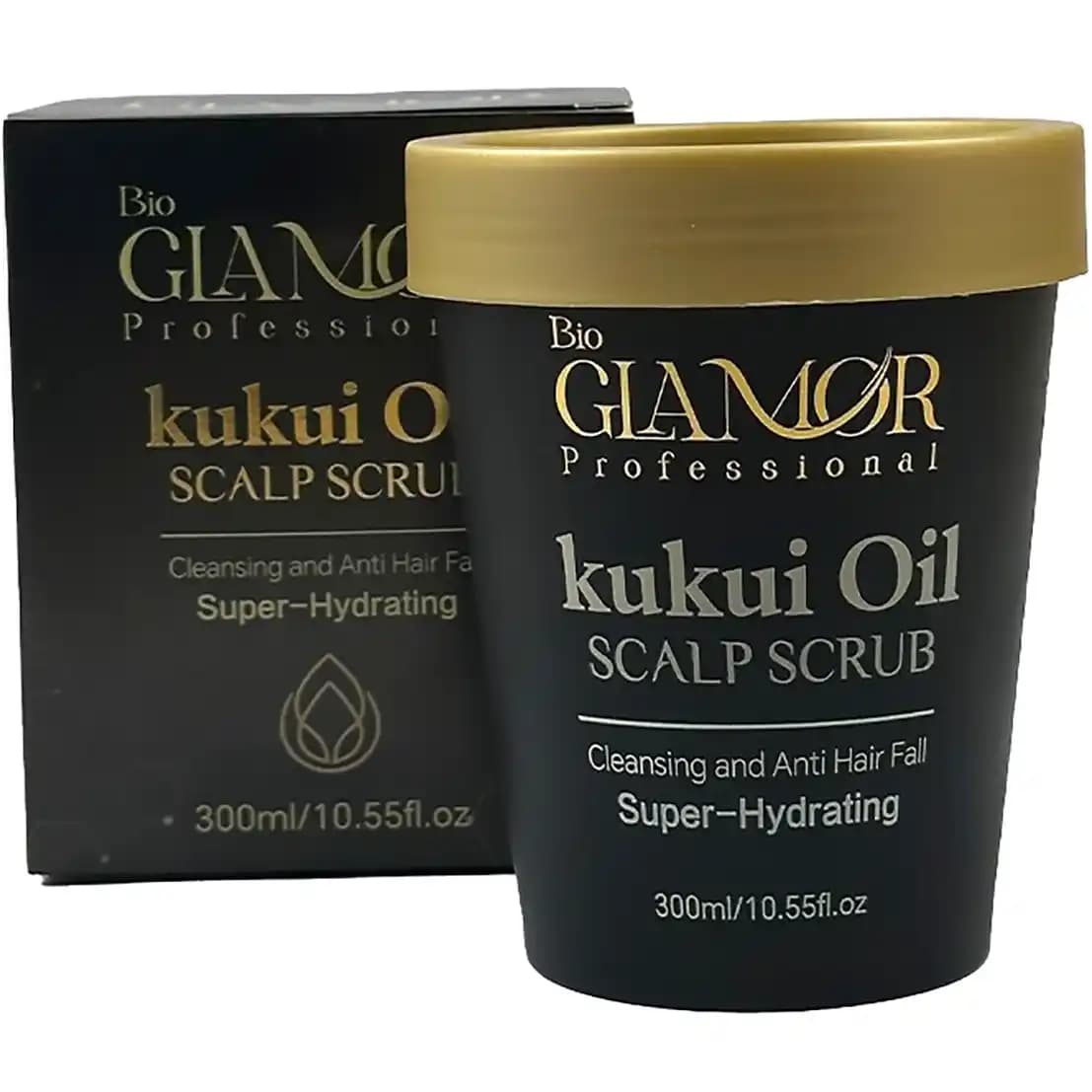 اسکراب (لایه بردار) پوست سر گلامور کوکویی اویل 300 میل Glamor Kukui Oil SCALP SCRUB — تصویر ۹