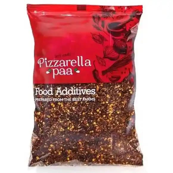 پرک فلفل قرمز چیلی فلکس پیزارلا پا 1 کیلویی Pizzarella Paa Red Chili Flakes — تصویر ۲