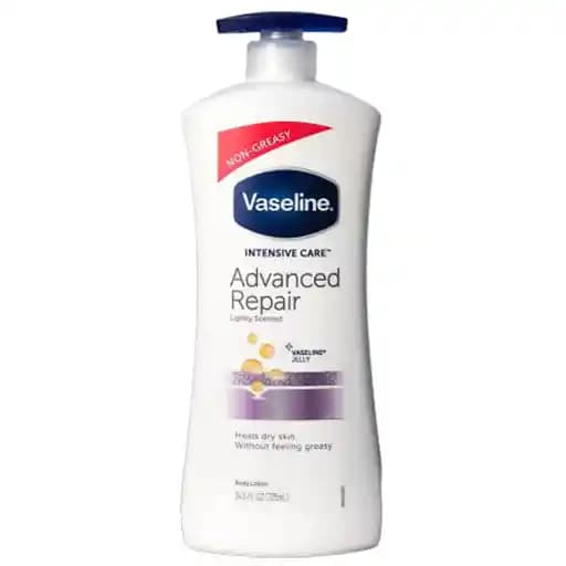 لوسیون بدن وازلین ادوانس ریپیر برای پوست خیلی خشک 725 میل Vaseline Advanced Repair Body Lotion