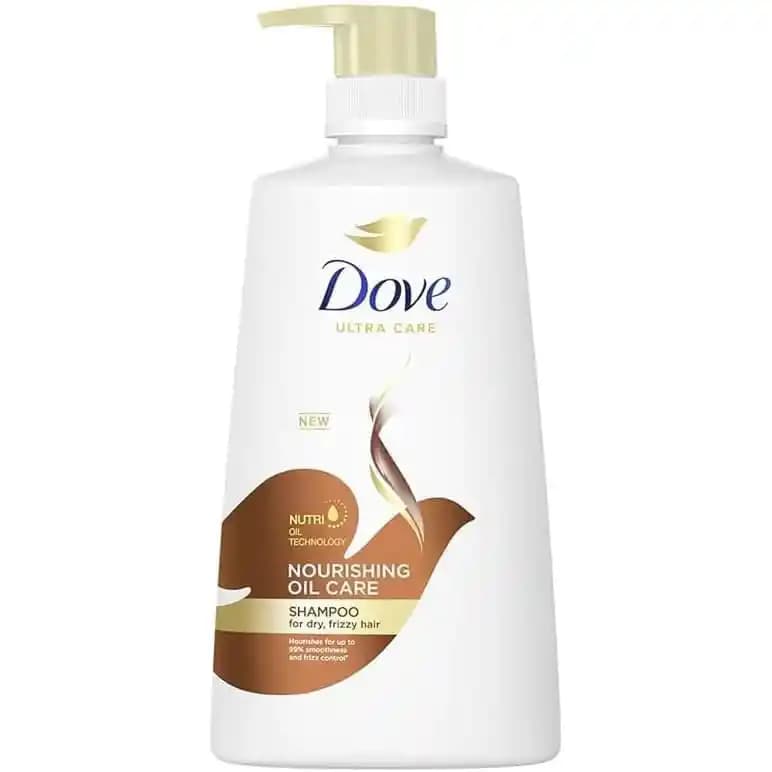 شامپو مغذی چرب داو برای موهای خشک و وز 680 میل Dove Nourishing Oil Care Shampoo — تصویر ۲