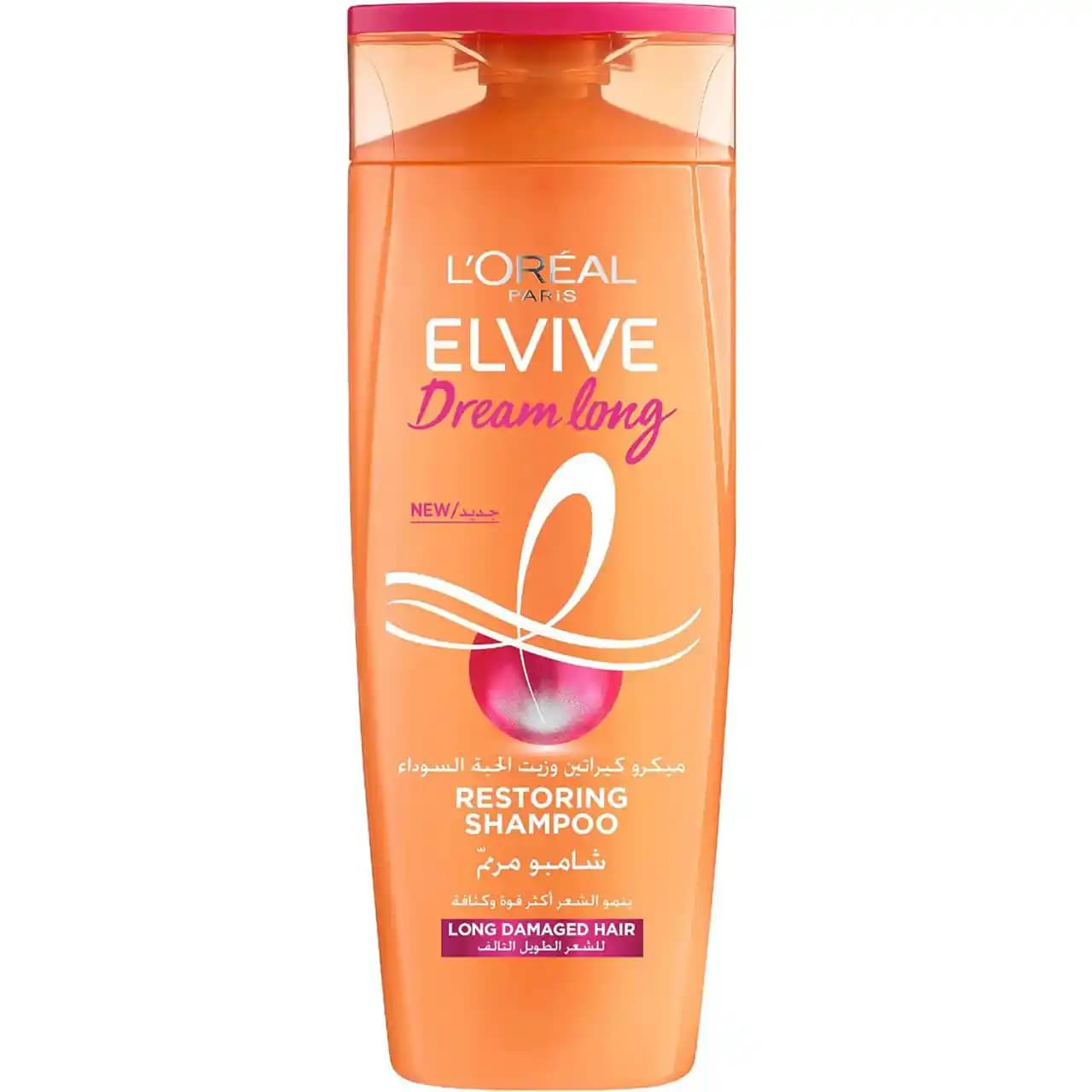 شامپو لورآل السیو دریم لانگ تقویت کننده موهای آسیب دیده 400 میل L’Oreal Elvive Dream Long Reinforcing Shampoo
