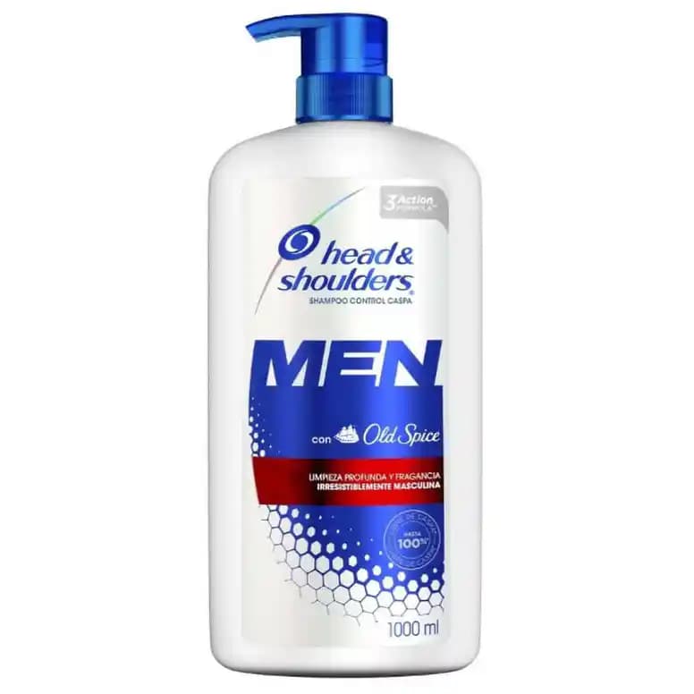 شامپو مردانه هد اند شولدرز اولد اسپایس 1 لیتری Head and Shoulders Men Shampoo Old Spice