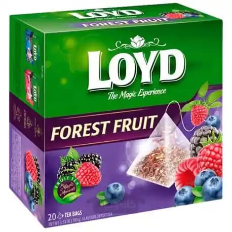 دمنوش میوه ای لوید با طعم میوه های جنگلی 20 عددی Loyd Forest Fruit Tea