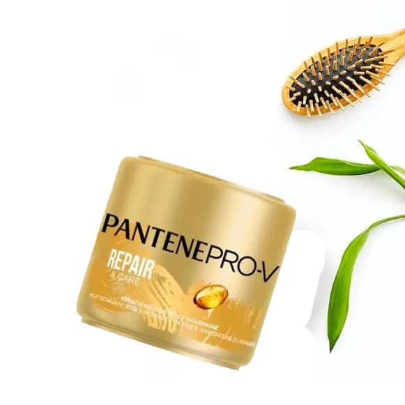 ماسک مو کراتینه ترمیم کننده پنتن پرو وی مناسب موی خشک و آسیب دیده 300 میل Pantene Pro-V Keratin Repair & Care Hair Mask — تصویر ۷