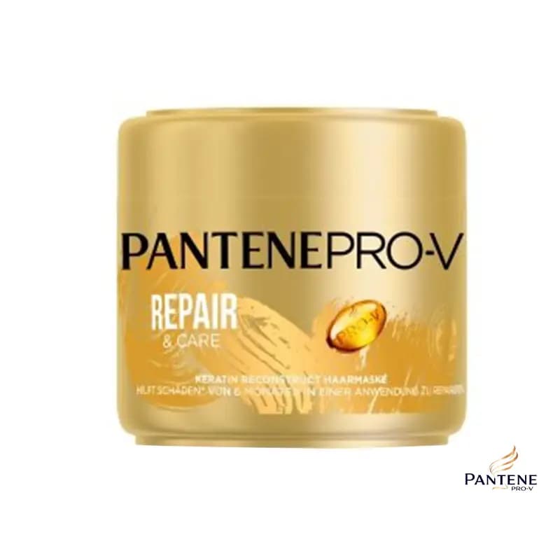 ماسک مو کراتینه ترمیم کننده پنتن پرو وی مناسب موی خشک و آسیب دیده 300 میل Pantene Pro-V Keratin Repair & Care Hair Mask — تصویر ۶