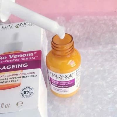 سرم ضد چروک و ضد پیری سم مار بالانس 30 میل Balance Active Formula Snake Venom Wrinkle-Freeze Serum — تصویر ۱۲