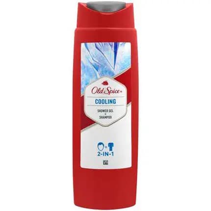 شامپو سر و بدن 2 در 1 مردانه الد اسپایس کولینگ 400 میل Old Spice Cooling Shower & Shampoo Gel