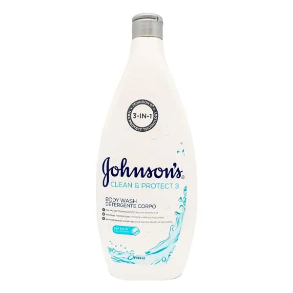 شامپو بدن سه کاره جانسون کلین اند پروتکت 750 میل Johnson’s CLEAN PROTECT 3-in-1 Body Wash — تصویر ۹