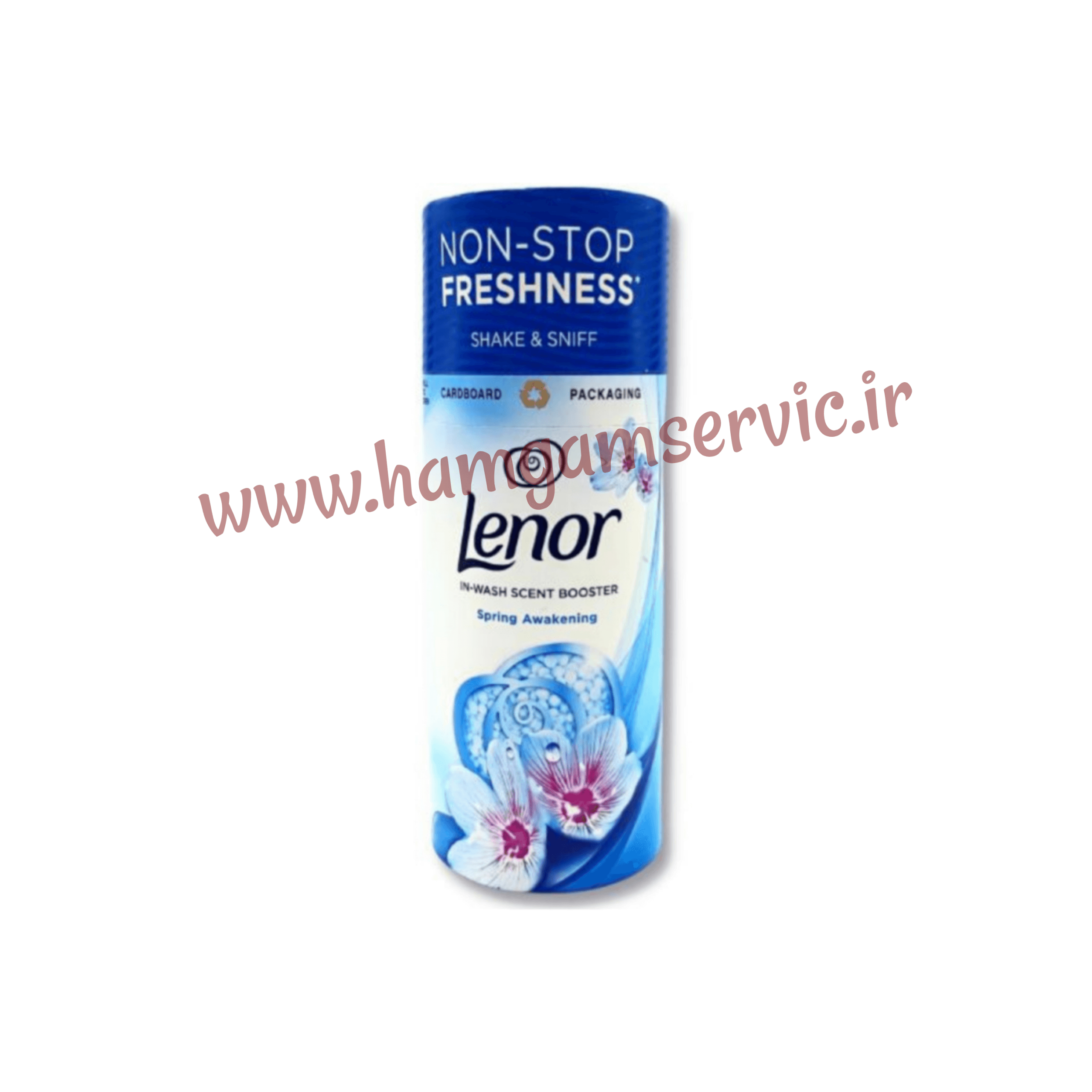 دانه های خوشبو کننده لباس لنور با رایحه بهاری 176 گرمی Lenor In Wash Spring Awakening Scent Booster Beads — تصویر ۳