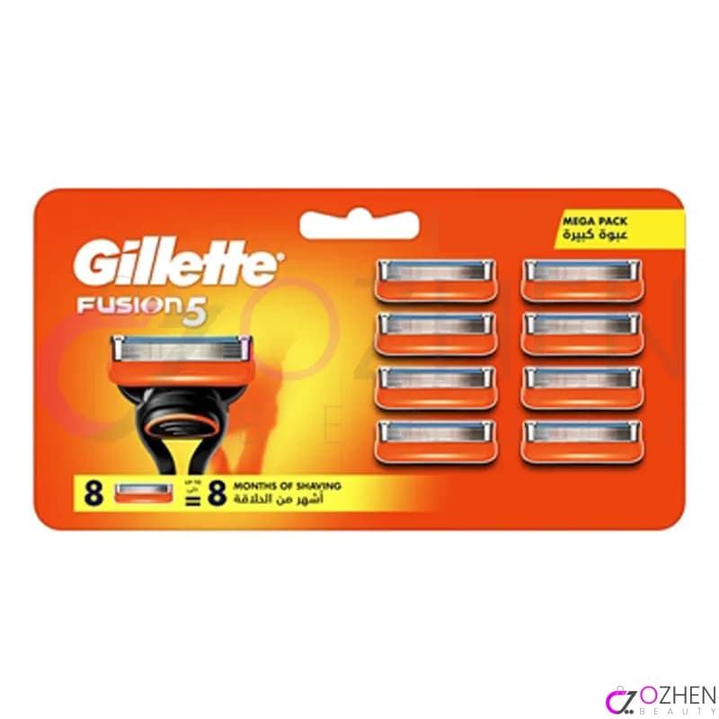 تیغ یدک ژیلت فیوژن فایو 8 عددی Gillette Fusion 5 Blades — تصویر ۱۲
