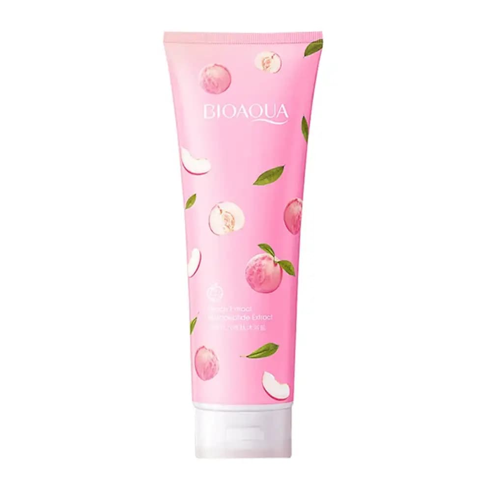 نمک بدن هلو بیوآکوا BIOAQUA PEACH CLEAN BATH SALT — تصویر ۲