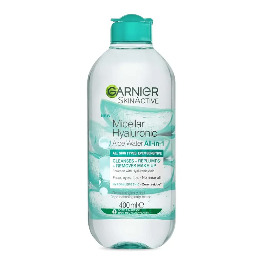 میسلار واتر گارنیر هیالورونیک اسید و آلوئه ورا GARNIER Micellar Hyaluronic