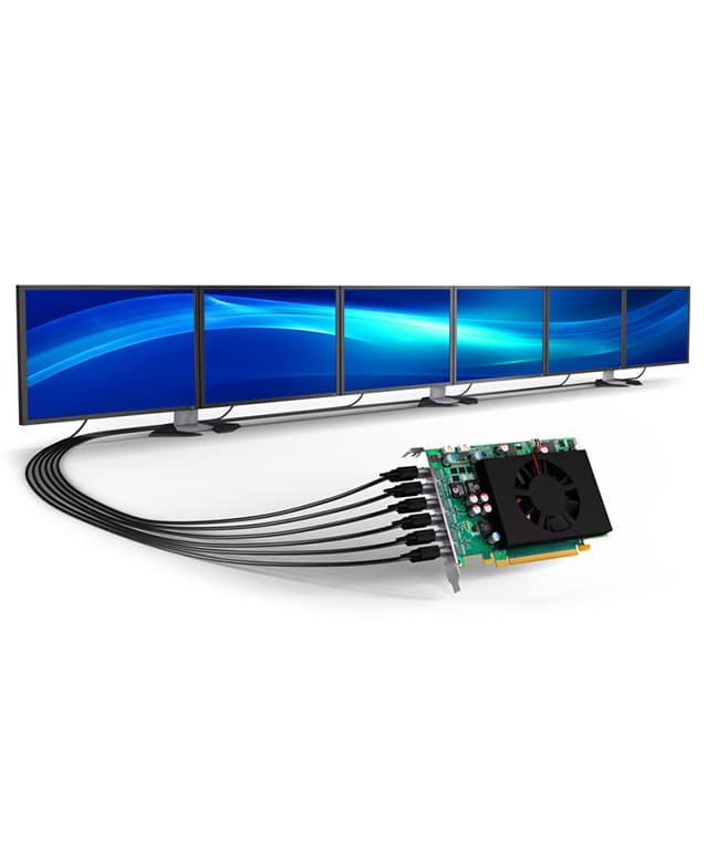 کارت گرافیک 6 خروجی Matrox C680 — تصویر ۱۱