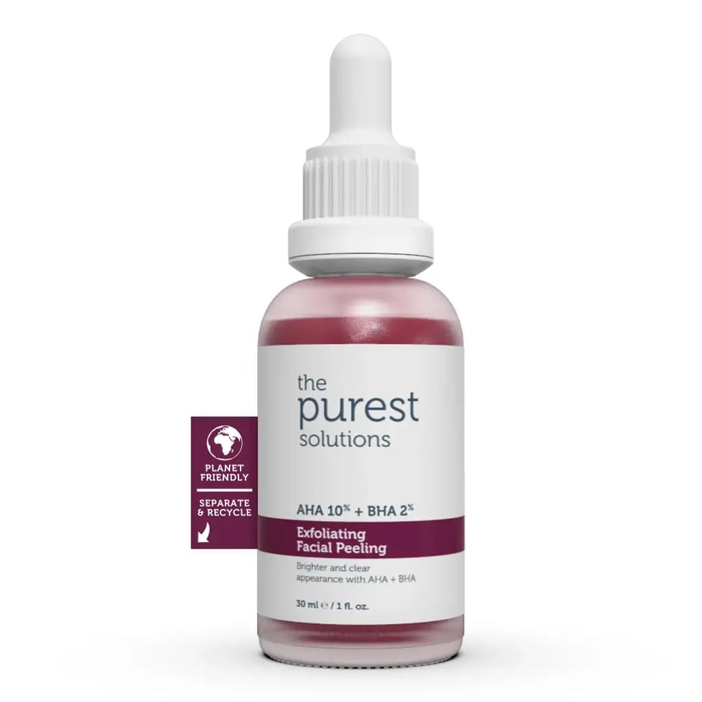 سرم لایه بردار پیلینگ پیورست سولوشن purest AHA 10% + BHA 2%